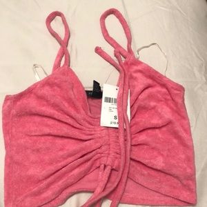 $5.00 pink crop top
